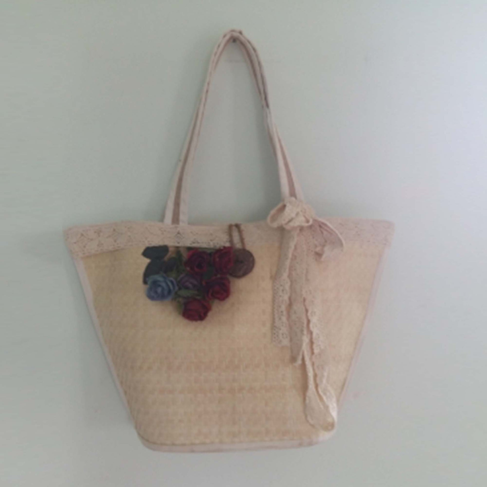 Real straw tropical tote bag 11 | Handcraft | Sourcing Vietnam