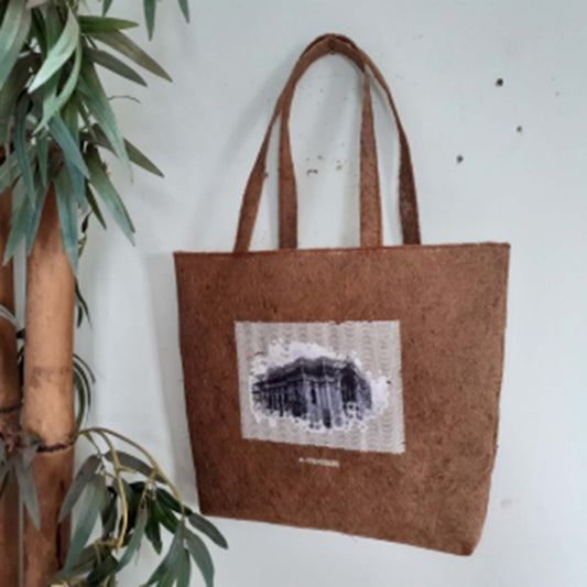 Real straw tropical tote bag 3 | Handcraft | Sourcing Vietnam