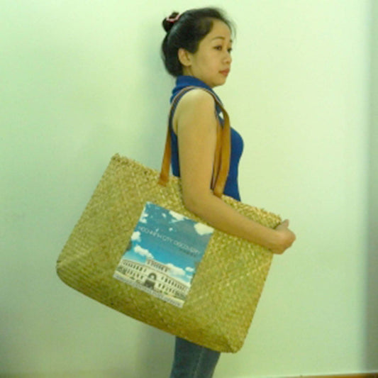 Real straw tropical tote bag 9 | bags | Sourcing Vietnam